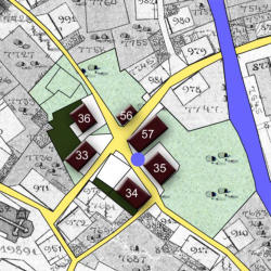 Quelle: Stadtarchiv Dornbirn, Katasterplan 1857/Urmappe