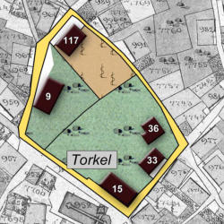 Quelle: Stadtarchiv Dornbirn (Katasterplan/Urmappe)