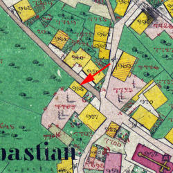 Quelle: Stadtarchiv Dornbirn (Katasterplan/Urmappe)