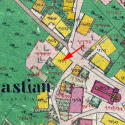 Quelle: Stadtarchiv Dornbirn (Katasterplan/Urmappe)