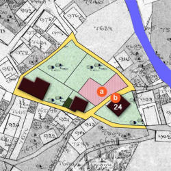 Quelle: Stadtarchiv Dornbirn (Katasterplan/Urmappe)