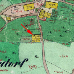 Planbasis: Stadtarchiv Dornbirn/Katasterplan 1857