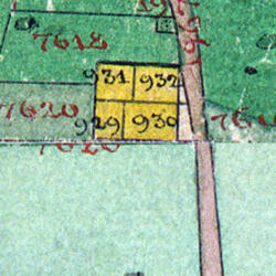 Planbasis: Stadtarchiv Dornbirn/Katasterplan 1857